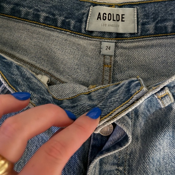 Agolde Denim Shorts - Picture 3 of 4
